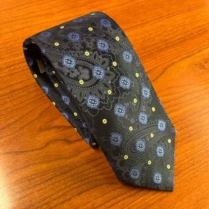 Gorgeous Canali Tie, blue on blue